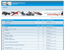 Tablet Screenshot of modelarske-forum.cz